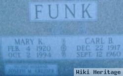 Carl B Funk