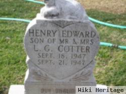 Henry Edward Cotter