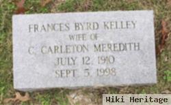 Frances Byrd Kelly Meredith