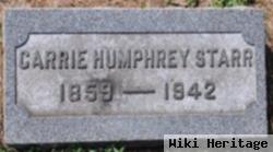 Carrie Humphrey Starr