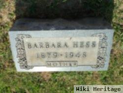 Barbara Kraft Hess