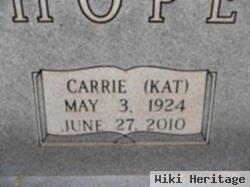 Carrie Ruth "kat" Crockett Hope