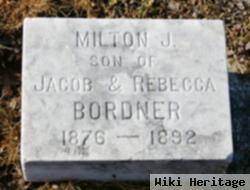 Milton J Bordner