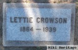 Lettie Crowson