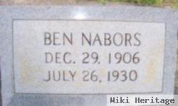 Benjamin "ben" Nabors