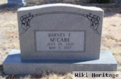 Barney F Mccabe