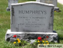 Thomas A Humphreys