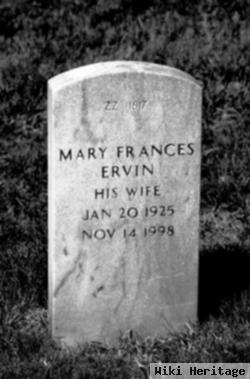 Mary Frances Ervin