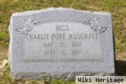 Charlie Pope Musgrave