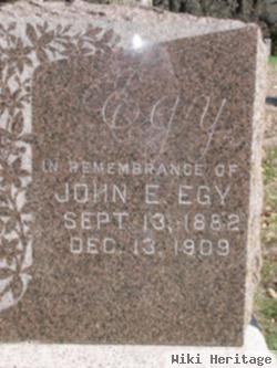 John Edwin Egy