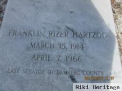 Franklin Rizer Hartzog, Sr