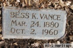 Bess Margaret Kilbourn Vance