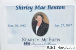 Shirley Mae Brandon Benton