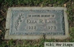 Ella R Lane