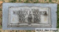 Warren E Hooker