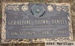 Geraldine Brown Daniels