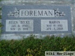 Helen "becky" Foreman