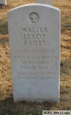 Walter Leroy Bailey