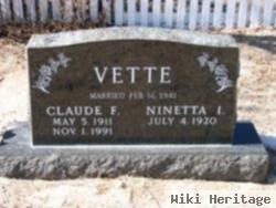 Claude F. Vette