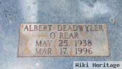 Albert Deadwyler "al" O'rear, Sr