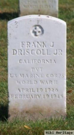 Pvt Frank J Driscoll, Jr