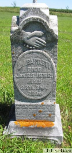 Elisha J "bud" Bartlett