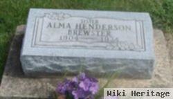 Alma Henderson Brewster