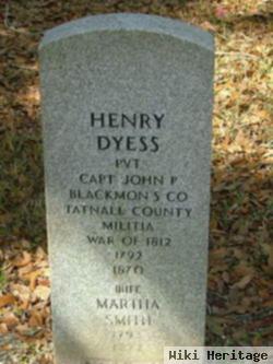 Henry Dyess