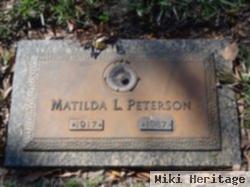 Matilda L Peterson