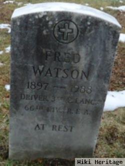 Fred Watson