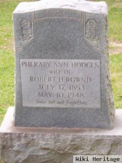 Pheraby Ann Hodges Rownd