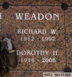 Dorothy H Weadon