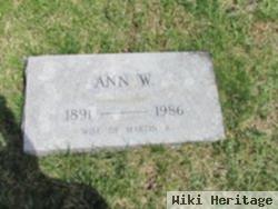 Ann W. Rottler