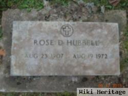 Rose D Hubbell