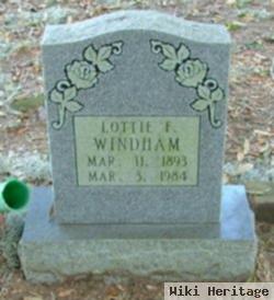 Lottie F Windham