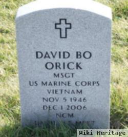 David Bruce "bo" Orick