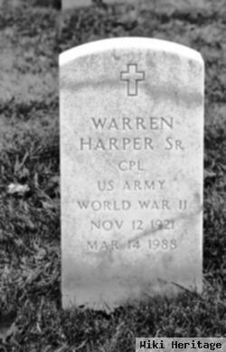 Warren Harper, Sr