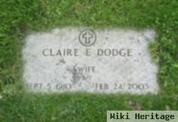 Claire E. Scott Dodge