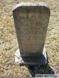 Infant Daughter Darden