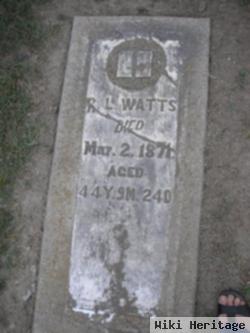 Richard Lewis Watts