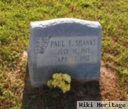 Paul E Shanks