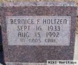 Bernice Faye Holtzen