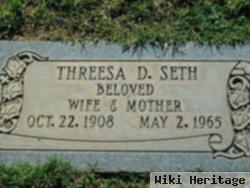 Threesa D Hancock Seth