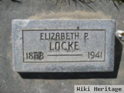 Elizabeth Caroline Parker Locke