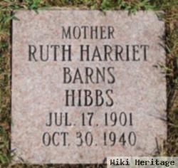 Ruth Harriet Barns Hibbs