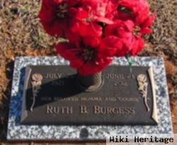 Ruth B Boulware Burgess