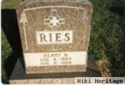 Henry Nicholas Lawrence Ries