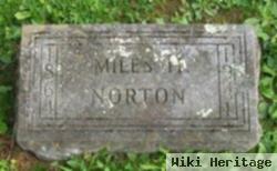 Miles H Norton