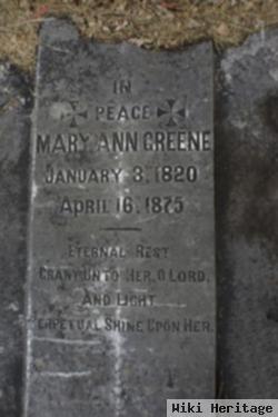 Mary Ann Greene