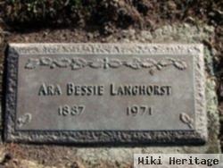 Ara Bessie Langhorst